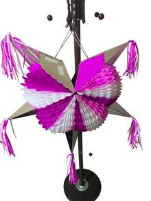PINARMA Pink Piñata, 5kg Capacity, Handmade In Vibrant Colors For Parties - View 1