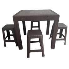Outdoor Table & Chair Sets - Khaki - View 1