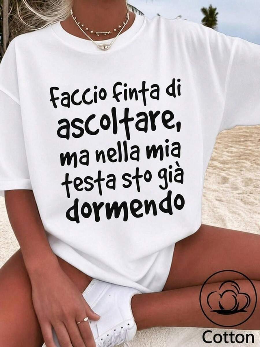 Women T-Shirts - 白色 - 查看 1
