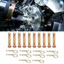 10 Pieces R Type Pin Pin, Solid Steel High Strength Split Cover For 178F 186F Air Motor Agricultural Machinery - B - View 3