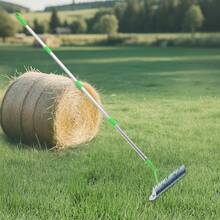 kangten Lawn Felt Removal Rake, Garden Tool For Cleaning Lawn Felt, Lawn Thatching Rake For Cleaning Dead Grass - A - View 3