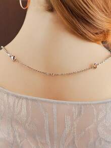 3 buah Rantai Perpanjang Kalung Stainless Steel Emas, Rantai Perpanjang Ekor, Cocok untuk Gelang dan Gelang Kaki, Perpanjangan Rantai Stainless Steel, Aksesoris Pembuatan Perhiasan - Berbagai gaya - View 4