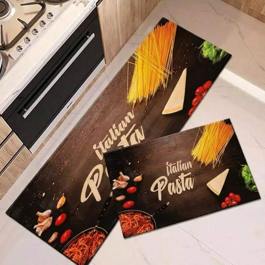 Kitchen Mat & Kitchen Rug - İtalyan makarnası - Görünüm 1