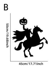 1 Set Halloween Skull Door Decoration Set, Felt Front Door Cover Kit ...
