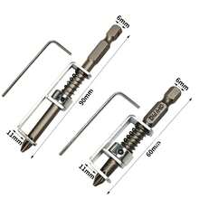 2/3pcs-Spring-Loaded Screwdriver Holder, Spring Clip Design To Prevent Dropping, Designed For One-Handed Use With Ergonomic Locking Mechanism. Spring Positioning One-Handed Operation Universal Screw Fixing Tool With Cross-Head Bit. Tool Accessories, Power Tool Accessories. - Multicolor - View 15