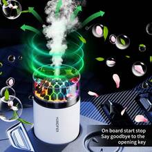 便攜式迷你桌面加濕器 USB供電，360°出霧超音波加濕器，彩色LED氛圍燈香氛擴香機，適合旅行與居家使用 - Mist - 查看 8