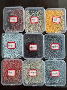 1/4/6pcs New Square Transparent Plastic Storage Box With Lid, Sealed Dust-Proof Container For Small Items, Stationery, Jewelry, Beads, Earrings, Stickers, PP Parts Organizer Box - Clear - View 3