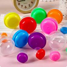 1/5/10/20pcs Kapsul Mesin Penjual Otomatis Entervending - Kapsul Acorn Transparan Buram 2 Inci - Kapsul Mainan Kosong - 7 Warna Kapsul Plastik untuk Mainan - Kapsul Mesin Hadiah 51mm - Wadah Mesin Capit - MultiWarna - View 8