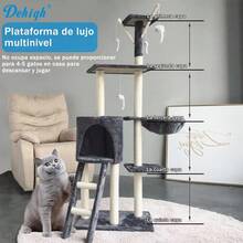 Cat Trees & Condos - Light Grey - View 4
