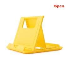5pcs Solid Color Minimalist Desktop Folding Phone Stand, Mini Portable Multi-Angle Support, Creative Phone Holder, Multiple Colors Available, Holiday Birthday Gift, Desktop Phone Stand - Multicolor - View 7