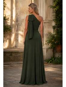 Women Dresses - Army Green - View 3