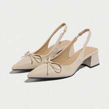 GAN AI Women Flats - Apricot - View 3