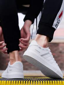 Men Sneakers - Solid Gray - View 7
