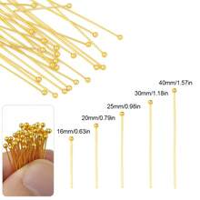 200pcs 16-40mm Iron Alloy Ball Pins, Handmade DIY Jewelry Bracelet Necklace Phone Car Hanging Keychain Material Accessories - Crochet Hook - View 5