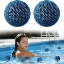4/2/1pc Hot Tub Dirt Absorber Pack, Hot Spring And Swimming Pool Dirt Removal Ball, Dirt Sponge, Oil Absorbing Sponge For Hot Tub Filter, Hot Tub Cleaning Filter Sponge, Swimming Pool Hot Spring Oil Absorbing Sponge, Hot Tub Accessories, Perfect For Summer Pool Theme Party - Spherical - View 10