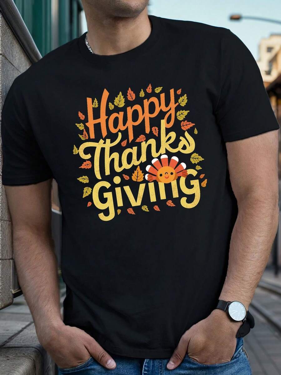 Men T-Shirts - Black - View 1