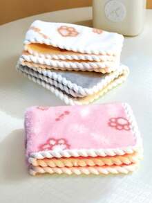 A Small Blanket, Pet Mat, Cotton Nest Blanket, And Flannel Blanket That Can Absorb Water And Not Fall Off, Suitable For Wiping Pets. It Is A Mat For Cats And Dogs That Can Be Used All Year Round - M (62cm X 40cm) - View 4