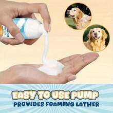 100ml Pet Cleaning Foam | Gentle No-Rinse, Suitable For Cats And Dogs, Deep Cleaning, Moisturizing, Long-Lasting Fresh Scent. High Pet Cooperation, Gentle And Non-Irritating, Makes Fur Soft, Shiny And Fluffy - High-grade Cleaning Agent - View 5