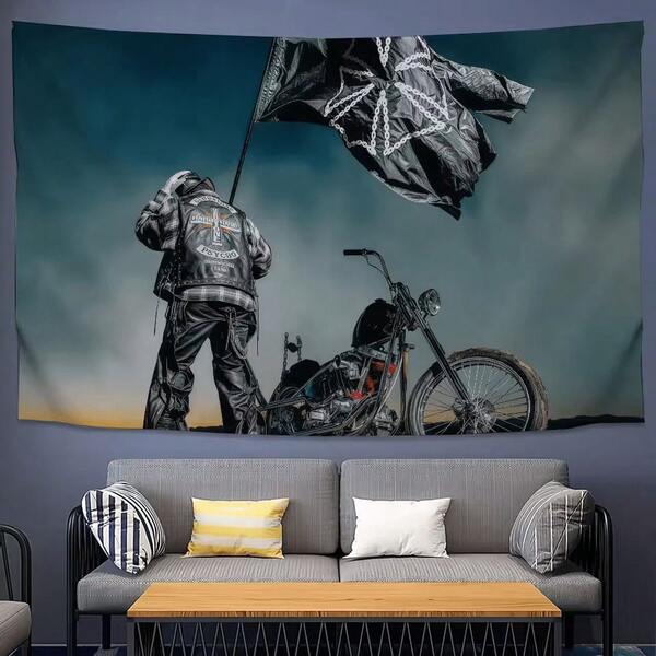 Rapper D-Don Toliver Hardstone Psycho Flag For Outdoor Camping Bar Picnic Party Home Decoration Ornaments Banner,Y2K Street Style Bedroom Decor