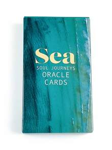 1 BoxSea Soul Journeys Oracle 48 Cards, Ocean Healing Divination Deck Oracle Cards Used For Self-Care, Daily Meditation, And Daily Guidance. - Multicolor - View 10