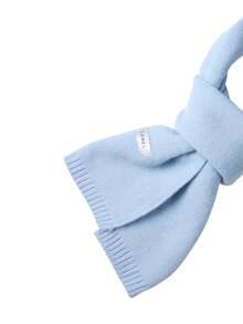 CAMEL CROWN Unisex Knitted Scarf, Winter Versatile Warm Neck Warmer, Preppy Style Elegant Casual Scarf - Sky Blue - View 3