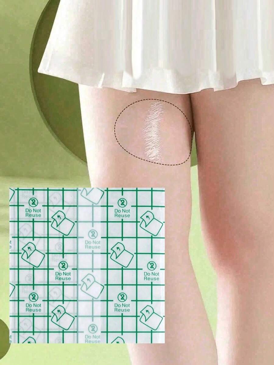 40/30/20/10/5片隱形提臀瘦腿貼,塑膠材質,無味防水舒適,適合日常穿戴,防水無味腿部塑形緊緻貼,打造纖細身姿 - 多色 - 查看 1