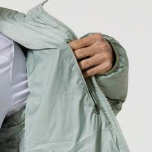 Nike WINDRUNNER Therma-FIT ADV Men's Water-Repellent Woven Loose Fit Hooded Insulated Zip-Up Long Sleeve Puffer Jacket - Green - View 10