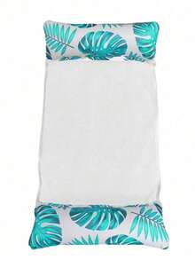 Hammock Tiup Multifungsi 4-in-1 untuk Dewasa, Desain Motif Daun, Kursi Santai Terapung Tahan Air PVC Tebal, Cocok untuk Pesta Kolam Renang - Daun maple - View 18