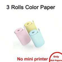 Mini Printer Portable Inkless Thermal Sticker Printer, Can Print Photos, Notes, Receipts, Lists, Memos, Suitable For School, Home, Office Learning, Creative DIY Gifts - Multicolor - View 17