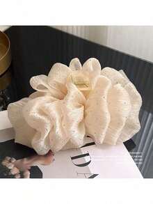1pc Women's Solid Color Shiny Silk Bow Hair Clip, Elegant And Fashionable, Suitable For Daily Wear (Bow Length 13cm To 15cm). - Regular Model - View 6