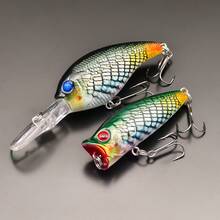 ANFS 2pcs Fishing Lure, Realistic Design Artificial Baits With Vibrant Patterns For Freshwater Saltwater Fishing - Multicolor - View 13