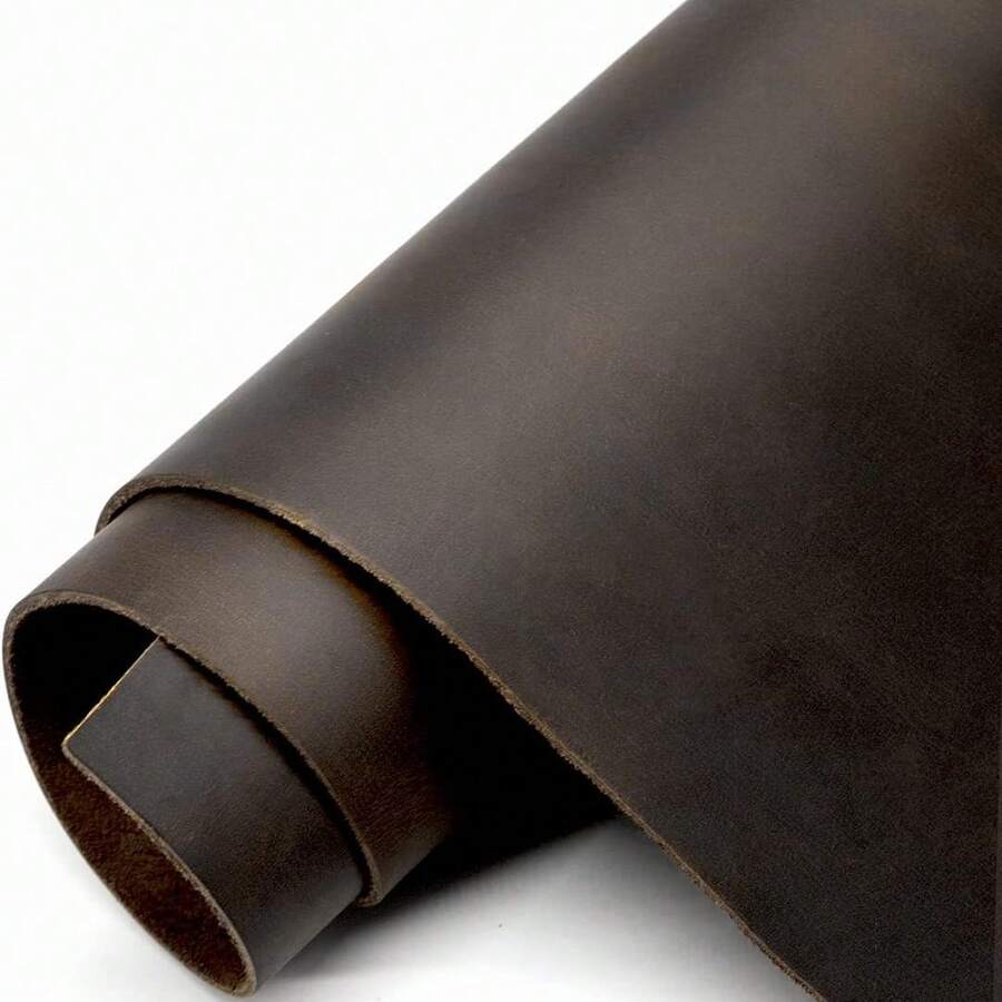 Vintage Faux PU Leather Fabric, 1pc Size 30 X 60cm Thickness 1.8-2.0mm, Suitable For Various DIY Crafts, Shoes, Wallet Making, Etc. - B - View 1