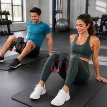 Adjustable Kegel Trainer Inner Thigh Adductor Hip Exerciser For Pelvic Floor Muscle With Band - 黑色 - 查看 4