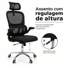 Office Chair - Black - View 3