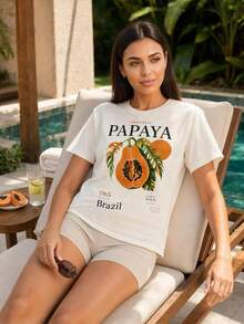 Women T-Shirts - 白色 - 查看 8