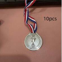 Gold Plastic Award Medal - Shiny Gold Crown Pattern Decorated Medal, Suitable For Sports, Games, Competitions, Talent Shows, Parties And Party Gifts - Multicolor - View 14