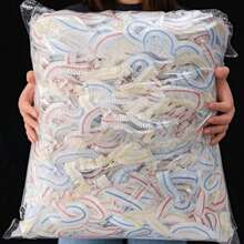 300pcs PE Stretchable Transparent Cling Film, Extra Large & Thick, Reusable, Odorless Kitchen Food Wrap, Dust-Proof, Suitable For Home, Outdoor Picnic, Fits Various Containers, Shower Cap 100/50/5pcs - Multicolor - View 12