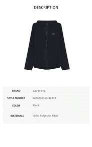 Arc'teryx Atom Sl Hoody Men's Hoodie X000009560-Black - Black X000009560-black - View 8