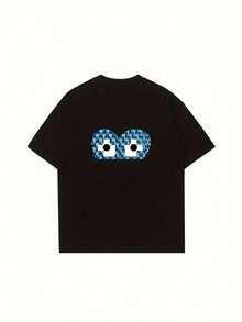 Men T-Shirts - 黑色 - 查看 1