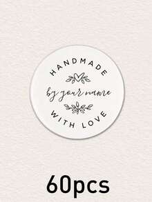 Custom Transparent Round Stickers, Personalized Logo Labels, Minimalist Packaging Decor, Customized Thank You Seal Stickers, Customizable Business Labels, Gift Wrapping, Wedding Favors, Small Business Packaging, Birthday, Personalized Stickers - Style a - View 11