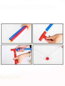 1 Set Equestrian Ring Toss Game Set, Ladder Toss And Golf Ball Outdoor Leisure Rings - Multicolor - View 7