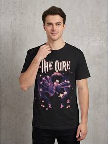 Men T-Shirts - 黑色 - 查看 3