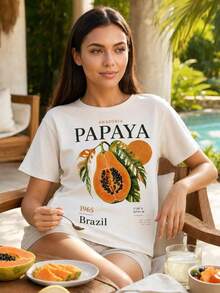 Women T-Shirts - 白色 - 查看 6