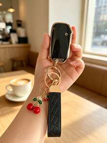 Compatible con Funda de Llave Kia Ceed Cerato Forte NIRO Seltos Sorento Soul Sportage Telluride K5 Cubierta de Llave: Carcasa de Llave Inteligente de 5 Botones Adecuada para Cubierta de Llave Inteligente Kia Material TPU Suave K5, K3, K2, KX3/K4 Juego de Carcasas de Llave de Coche (Solo Carcasa, Sin Llave) - A - Ver 4