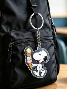 Cartoon Snoopy Keychain Pendant Car Decoration Women's Small Accessory Couple Mood Theme Gift Valentine's Day Small Gift - Irregular - View 8