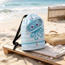 Tas Renang Kartun: Ransel Kebugaran Premium Multifungsi. Tas Bahu Perlengkapan Mandi Portabel Kapasitas Besar, Cocok Untuk Berenang, Gym, dan Penyimpanan Terpisah Kering-Basah di Luar Ruangan. - MultiWarna - View 3