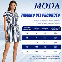Women Short Dresses - Blue - View 9