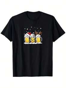 Men T-Shirts - Black - View 7