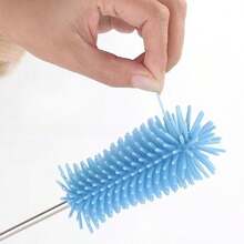 1pc Multi-Function Cleaning Brush With Handle, 360° Rotating Cup Brush, Easy Cleaning Without Dead Angles, Kitchen Cleaning Essential - Multicolor - View 8