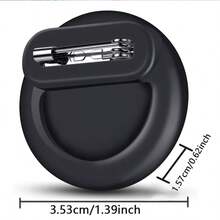 1pc AirTag Gen 2/Gen 1 Hidden Protective Case, Lightweight Tracker Cover, Suitable For Children, Elderly, Pet Collars, Shoes - View 2